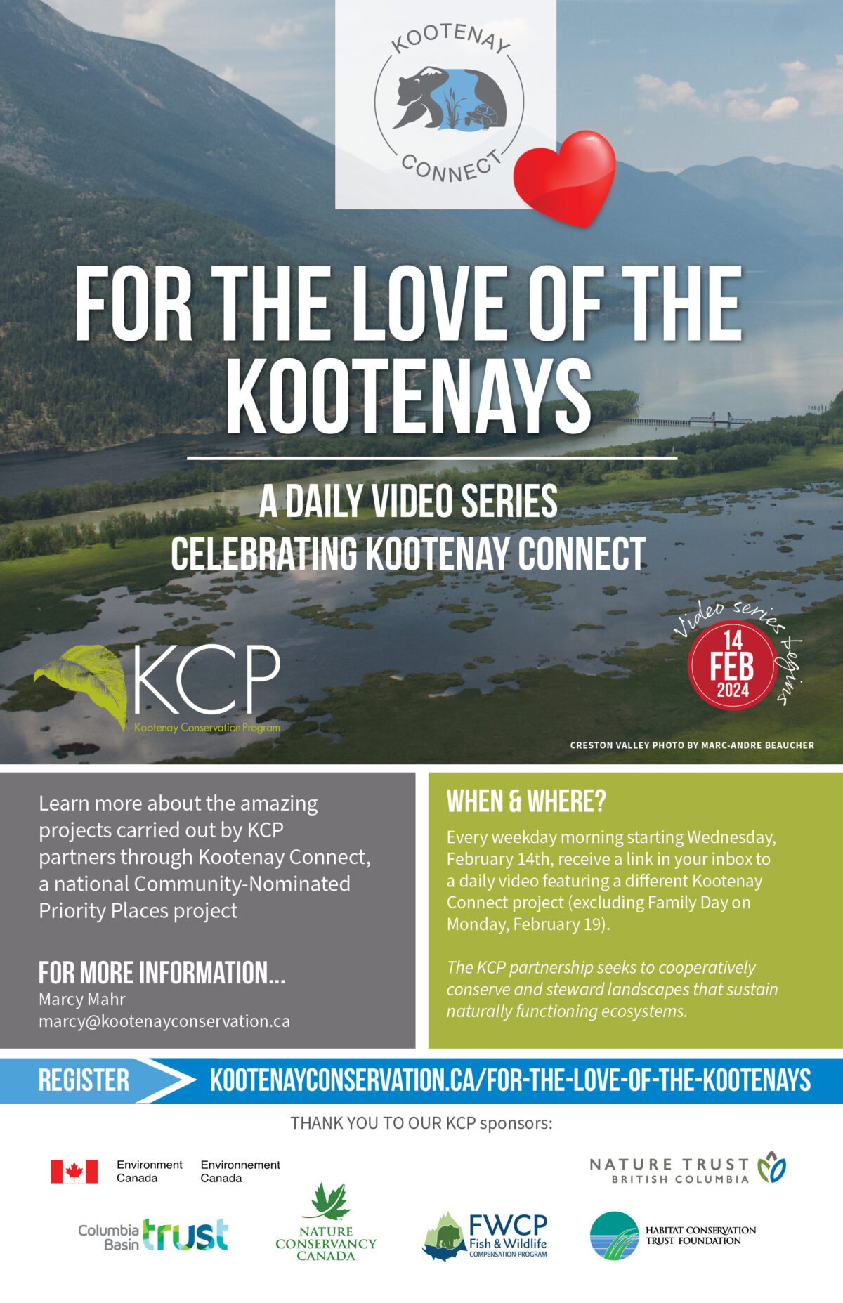 For the Love of the Kootenays returns for 2024! - Kootenay Conservation ...