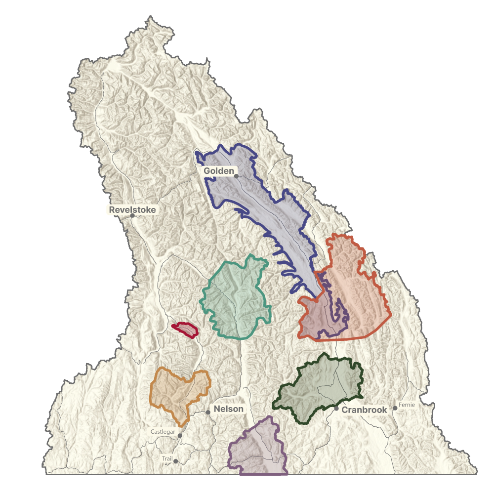 Kootenay Connect Priority Places
